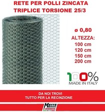 25 mt RETE 25/3 ø 0,8 POLLI