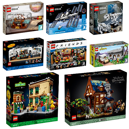 Lego ideas selezione - lego®,
