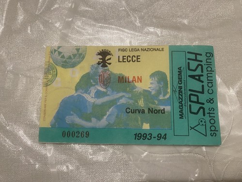 Lecce milan biglietto ticket - lecce-milan, biglietto/ticket