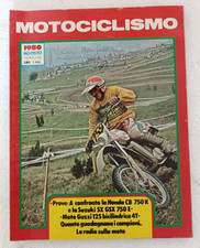 Motociclismo 8 1980 - Honda CB 750 K - Suzuki SX GSX 750 E - Guzzi biciclindrica