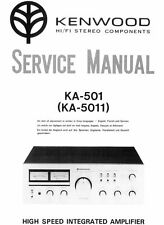 KENWOOD K-501, KA-5011