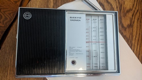 Radio epoca sanyo - radio,