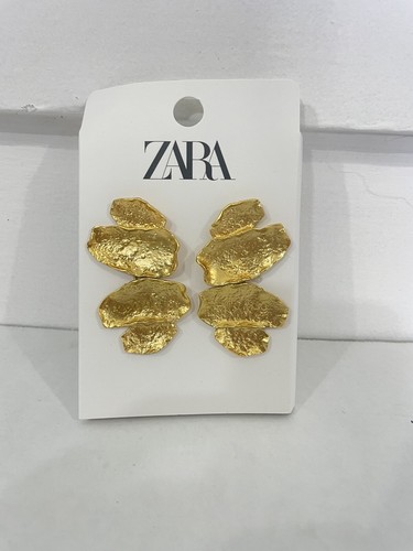 New zara earrings with - new,