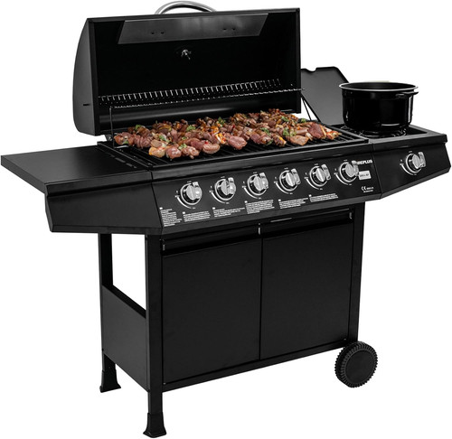 Barbecue gas fireplus - barbecue, 6+1