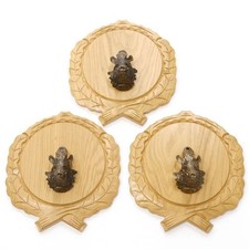 3x Keilerschilder Intagliato