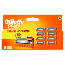 Gillette FUSION POWER Confezione 8 Ricariche serie: Fusion5  ORIGINALI NUOVE