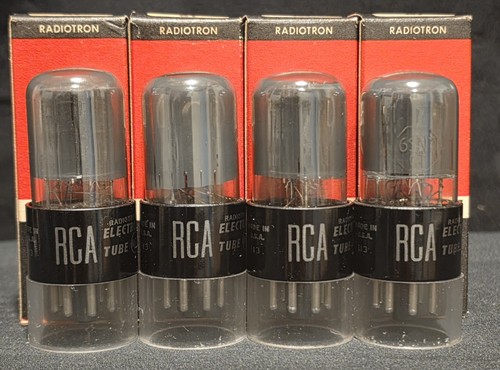 Tubo rca radiotron 6sn7 quad - 6sn7,