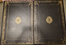 Tappetino da scrivania vintage in pelle, probabilmente anni 60, RARO da trovare con questi modelli!