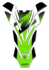 PARASERBATOIO ADESIVI-STICKER 3D compatible KAWASAKI Z750 Z1000 Z 750-1000 Verde