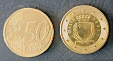 Malta moneta euro 50 - moneta,