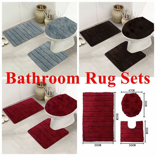 Set pezzi tappeto bagno - set,