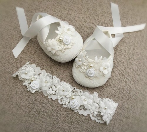 Scarpe battesimo bambina