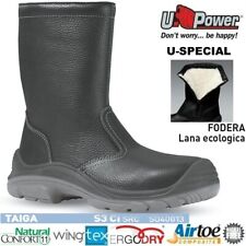 UPOWER SCARPE ANTINFORTUNISTICA STIVALI TAIGA S3 CI SRC  U-POWER SO40013