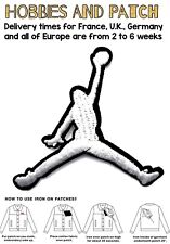 patch basketball Jordan jumpman sport pallacanestro brand logo iron on toppa new