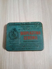 Bioplastina Serono Scatola Medicinali In Latta Vintage