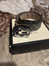 Autentica Cintura Gucci Blu