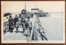 CARTOLINA D' EPOCA-RIMINI "PIATTAFORMA" VIAGGIATA 1929