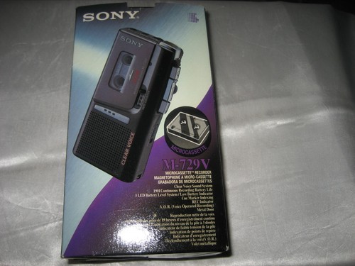Sony 729 registratore - m-729,