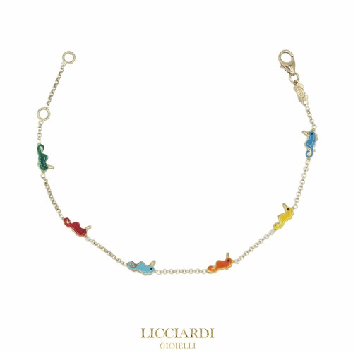 Bracciale kids cavalli marini