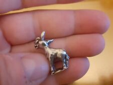 ✅?Piccolo Pendaglio In Argento Cesellato A Mano Asino Asinello Ciuccio