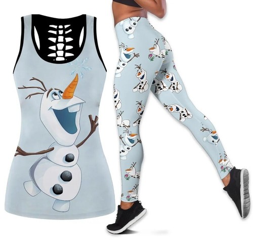 Hollow tanktop legging - hollow,