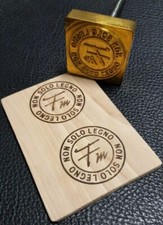 Timbro a caldo personalizzabile in alluminio