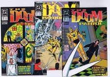 DOOM PATROL # 20, 21, 22 US Comics 1989 Grant Morrison SUPER ALTA QUALITÀ