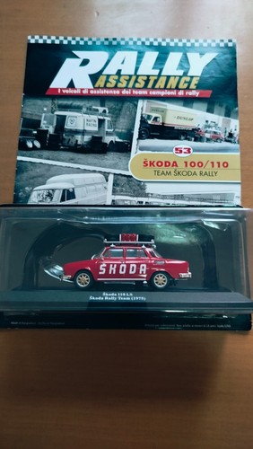 Skoda 100 110 - team, rally