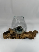 Ciotola in vetro fuso su