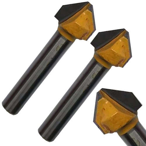 Router bit forma v - v, grado