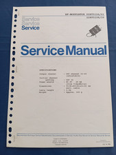 PHILIPS 22AV5158 Modulatore RF Modulator SERVICE MANUAL ORIGINALE Schemi Repair