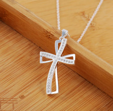 Collana croce da donna