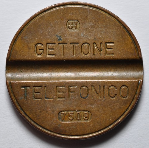 Gettone telefonico ut - telefonico,