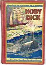 MOBY DICK antique ILLUSTRATED