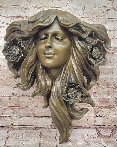 Scultura donna bronzo - , da