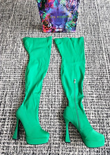 New Green Stretch Fabric