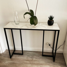 Tavolo consolle moderno tavolo da corridoio stretto tavolino marmo tavolo da pranzo tavolo da bar