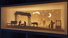 Presepe in legno
