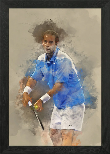 Quadro pete sampras - quadro, con