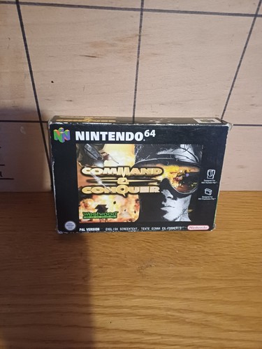 Nintendo n64 command conquer - nintendo, &