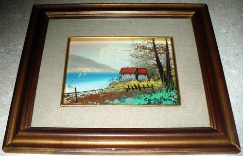 Quadro olio anni 70 - quadro,
