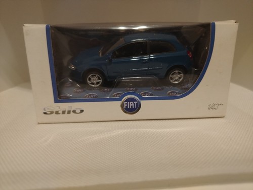 Norev fiat stilo - fiat, blue