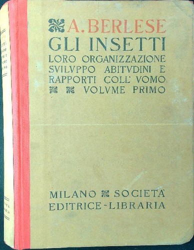 Gli insetti volume - gli, primo