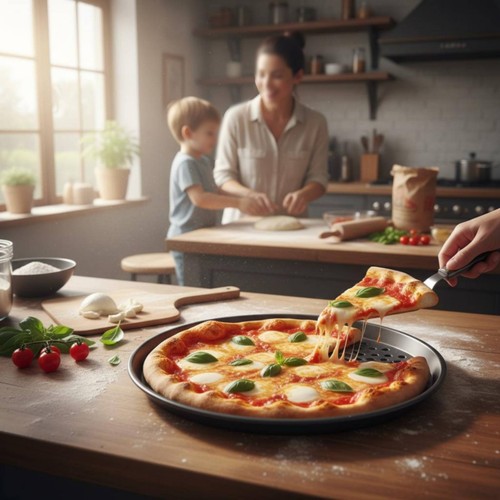 Teglia pizza forata - teglia,