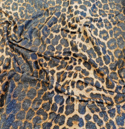 Tessuto lurex marrone - tessuto,