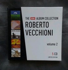 Roberto Vecchioni - The Emi Album Collection - Volume 2 ‎ - 5 Cd Come Nuovi
