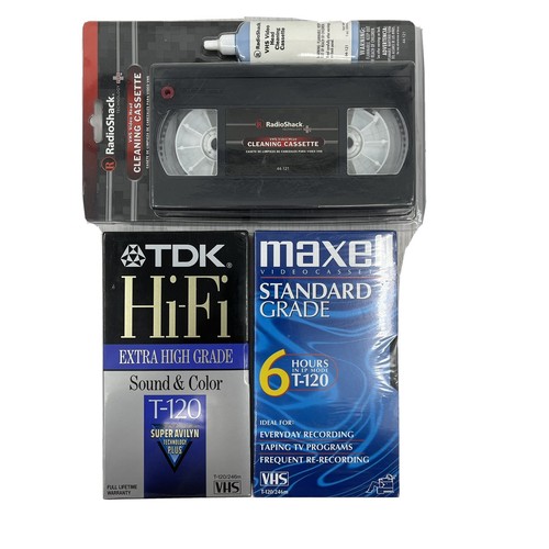 Nos radio shack - shack, vhs