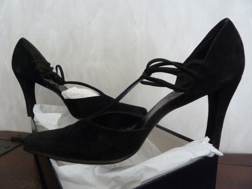 Scarpe casprini camoscio nero - scarpe,