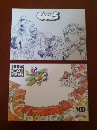 Cartoline lucca comics - cartoline,