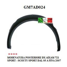 MODENATURA POSTERIORE DESTRA